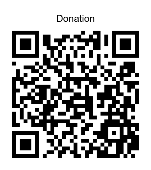 PayPal QR code donation link for The Cats Pyjamas Rescue